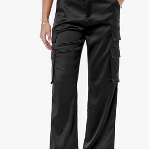 Chic Black Wide Leg Pants
